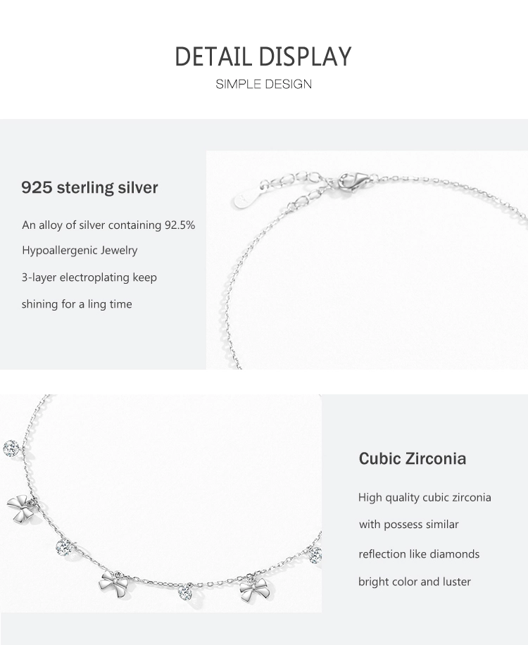 Geometric Design Adjustable Link Chain Bracelet 925 Sterling Silver