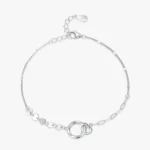 Romantic Heart Adjustable Bracelet 925 Sterling Silver