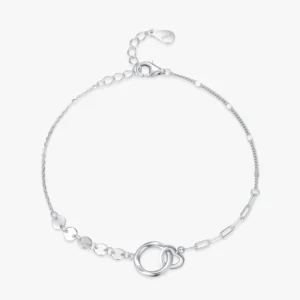 Romantic Heart Adjustable Bracelet 925 Sterling Silver