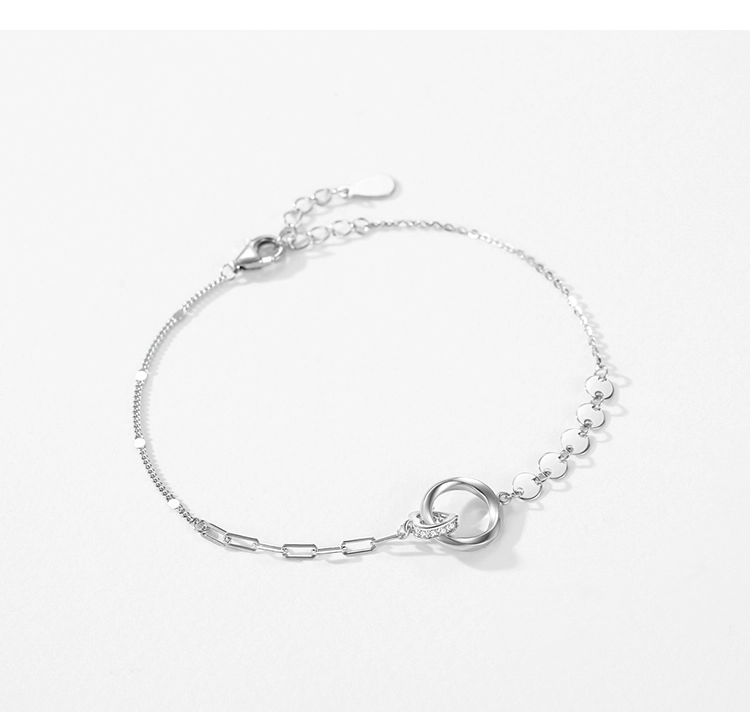 Romantic Heart Adjustable Bracelet 925 Sterling Silver