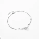 Light Luxury Elegant Star Zirconia Bilayer Bracelets 925 Sterling Silver