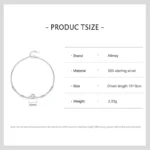 Light Luxury Elegant Star Zirconia Bilayer Bracelets 925 Sterling Silver