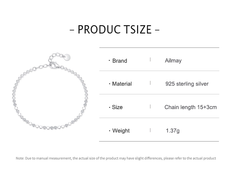 Luxury Round Zirconia Adjustable Chain Bracelet 925 Sterling Silver