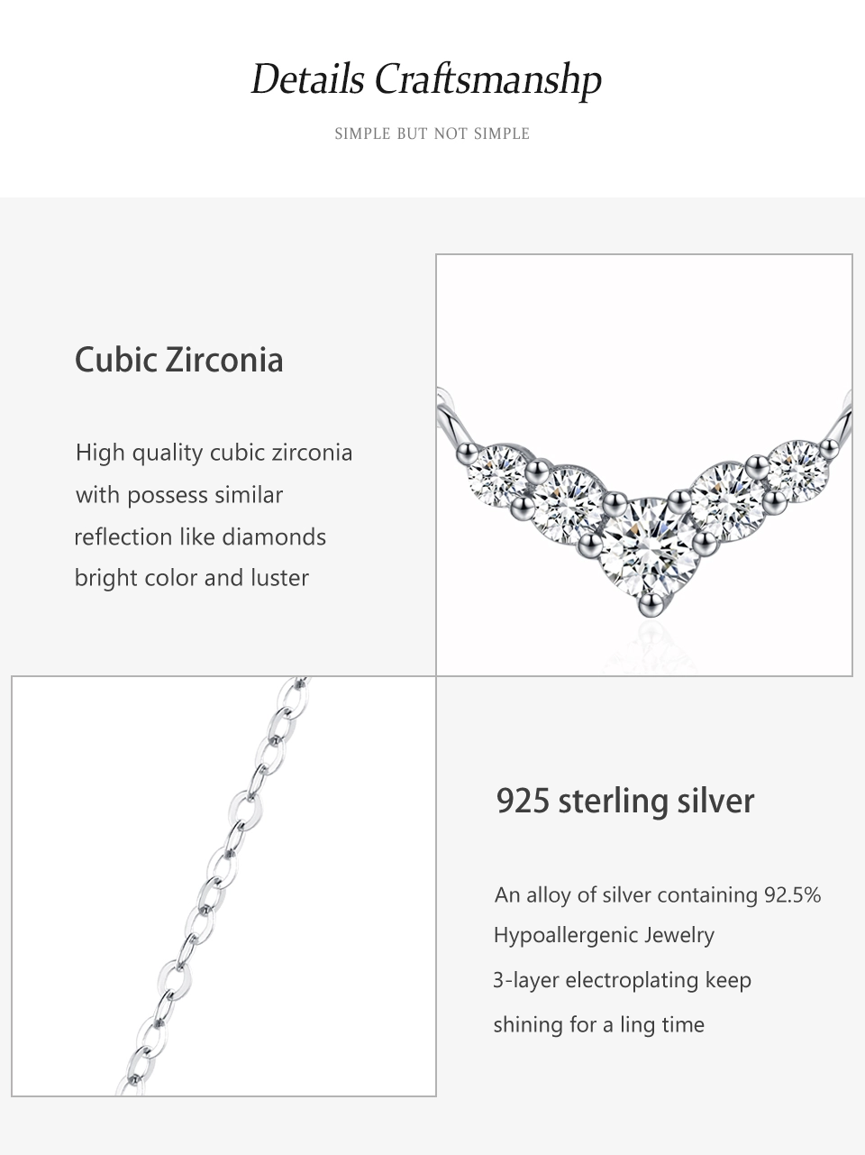 Temperament Dolphin Tail Pendant Necklace 925 Sterling Silver