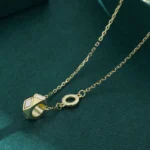Fashion Round Pendant Necklace Top Quality 925 Sterling Silver