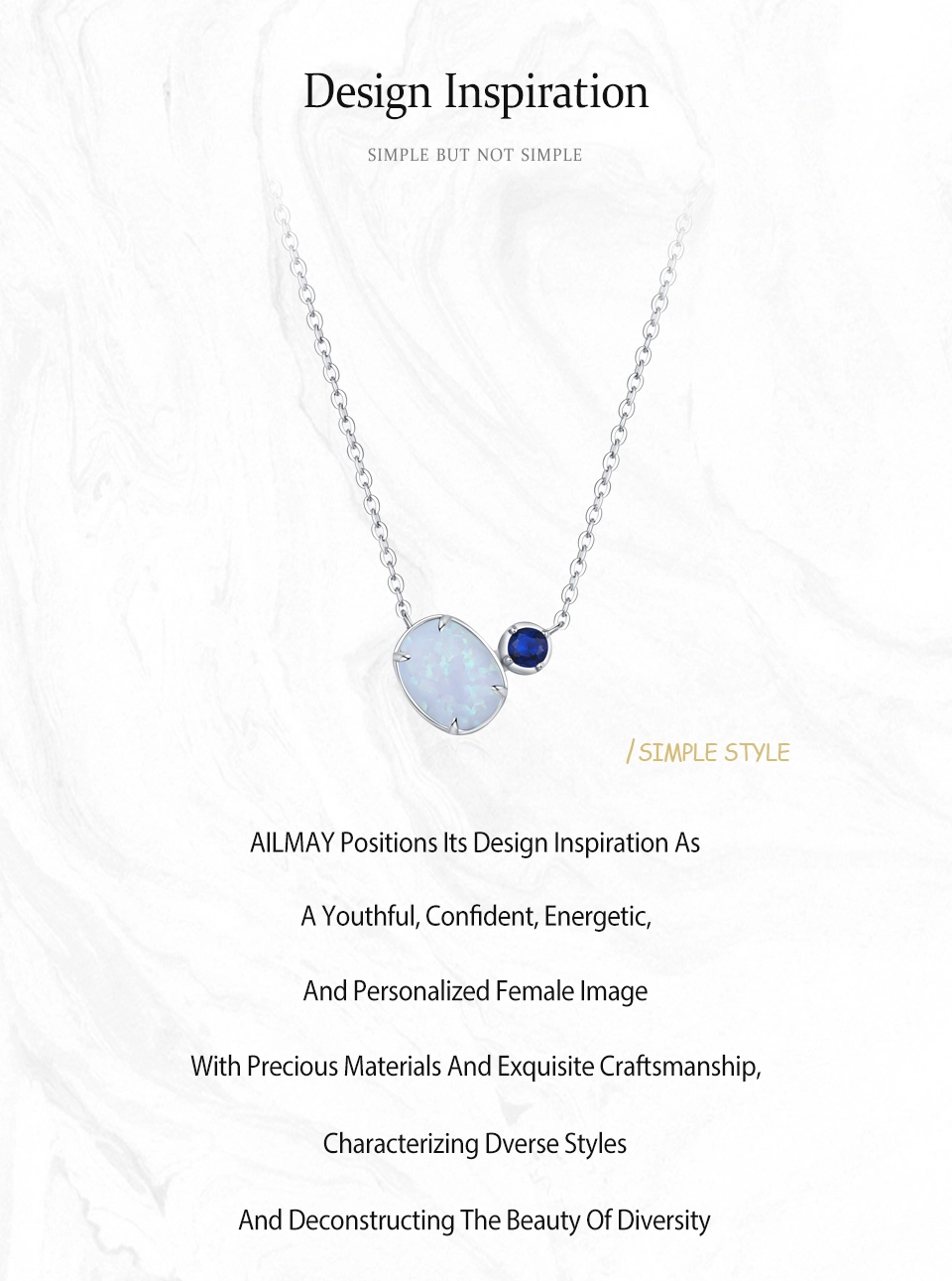 Oval Moonstone Pendant Necklace 925 Sterling Silver