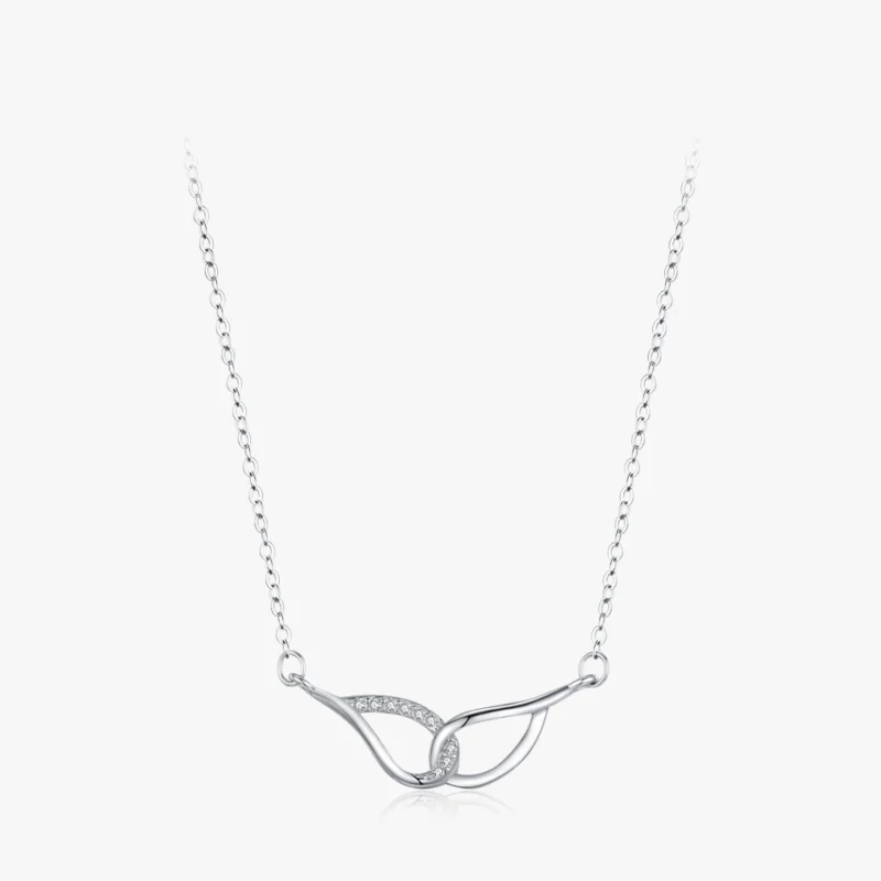 Angel Wings Pendant Necklace 925 Sterling Silver