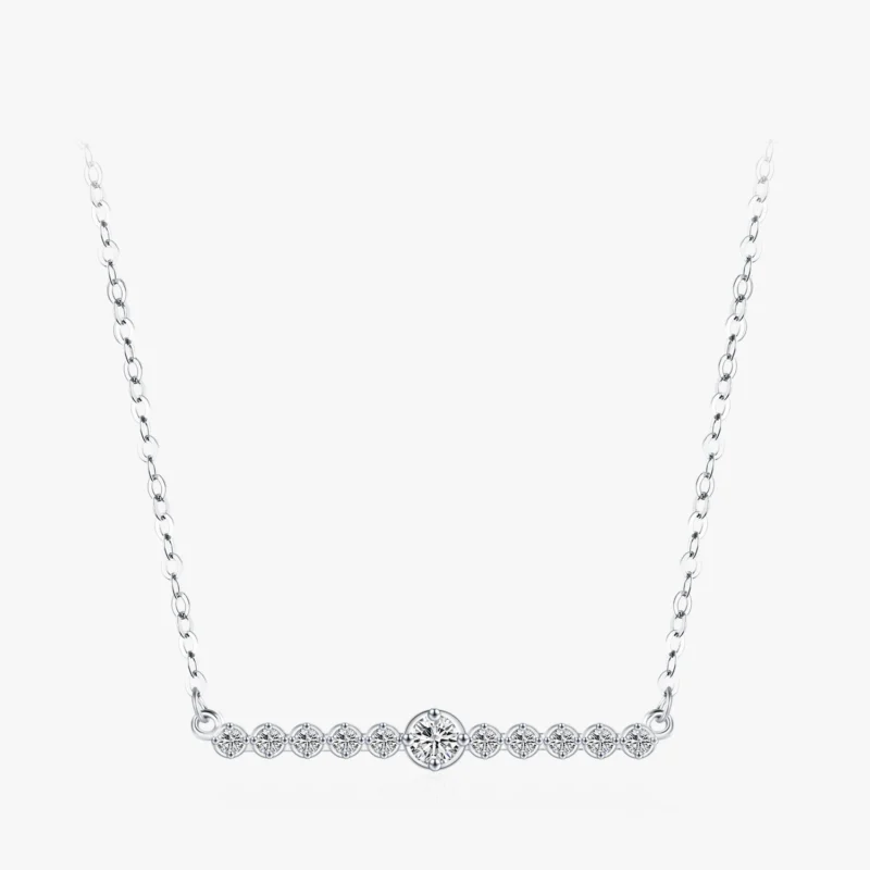 Line Design Pendant Necklaces Sterling Silver