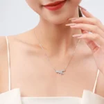 Cute Dinosaur Tyrannosaurus Rex Animal Necklace Sterling Silver