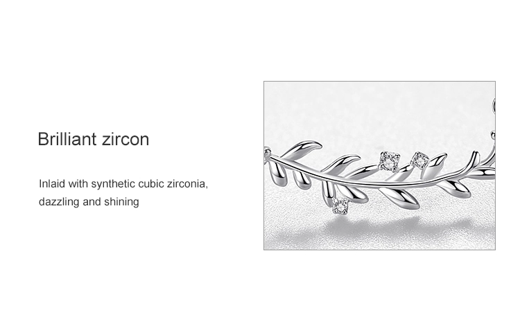 Branches and Leaves Tree Leaf Pendant Necklace Sterling Silver