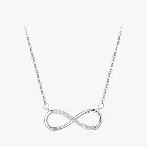 Infinite Love Pendant Necklace Sterling Silver