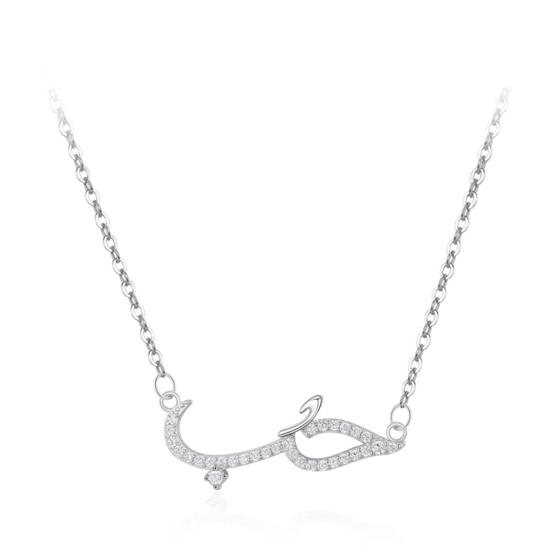 Line Type Pattern Crocodile Necklaces Sterling Silver