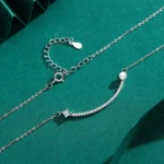 Smile Lucky Pearl Pendant Necklace Sterling Silver